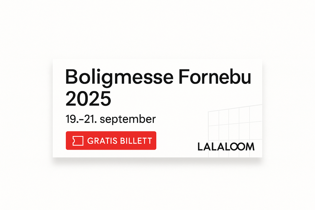 Lalaloom på Boligmesse Fornebu 2025 – Gratis billett og økologiske tekstiler