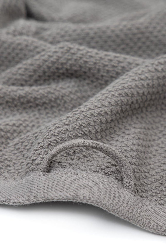 Anna Håndklær - (Pakke med 3 håndklær) - Økologisk Bomull - Antrasitt - LALALOOM