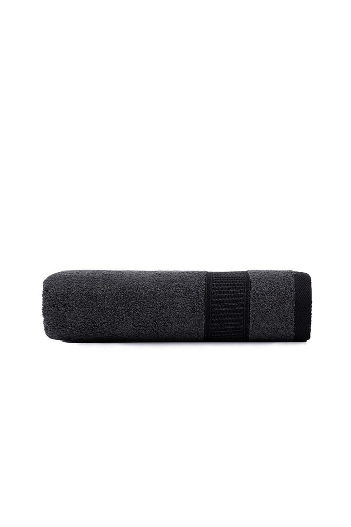 Naia™ Økologisk Håndhåndkle - Egeisk Bomull, 50x90 cm, Antrasitt - LALALOOM