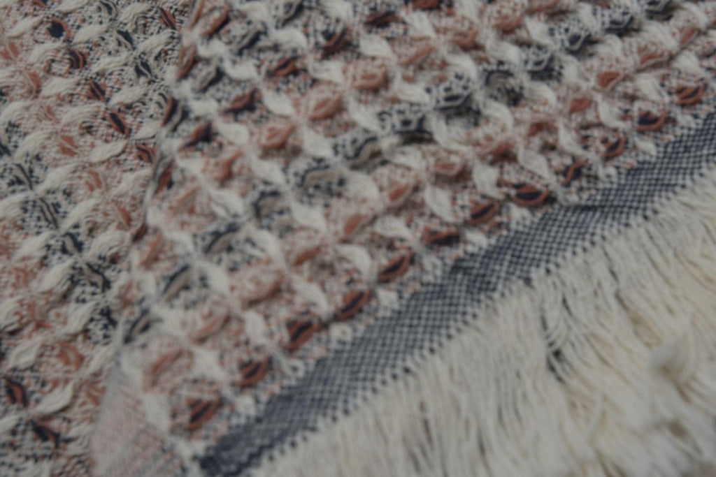 Monet Waffle Håndkle i Bomull - Wood - LALALOOM