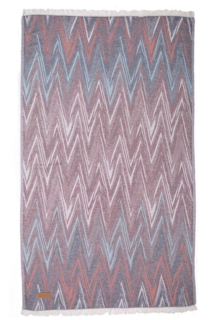 Bold Mosaic Håndkle - Bomull | lalaloom.no - LALALOOM