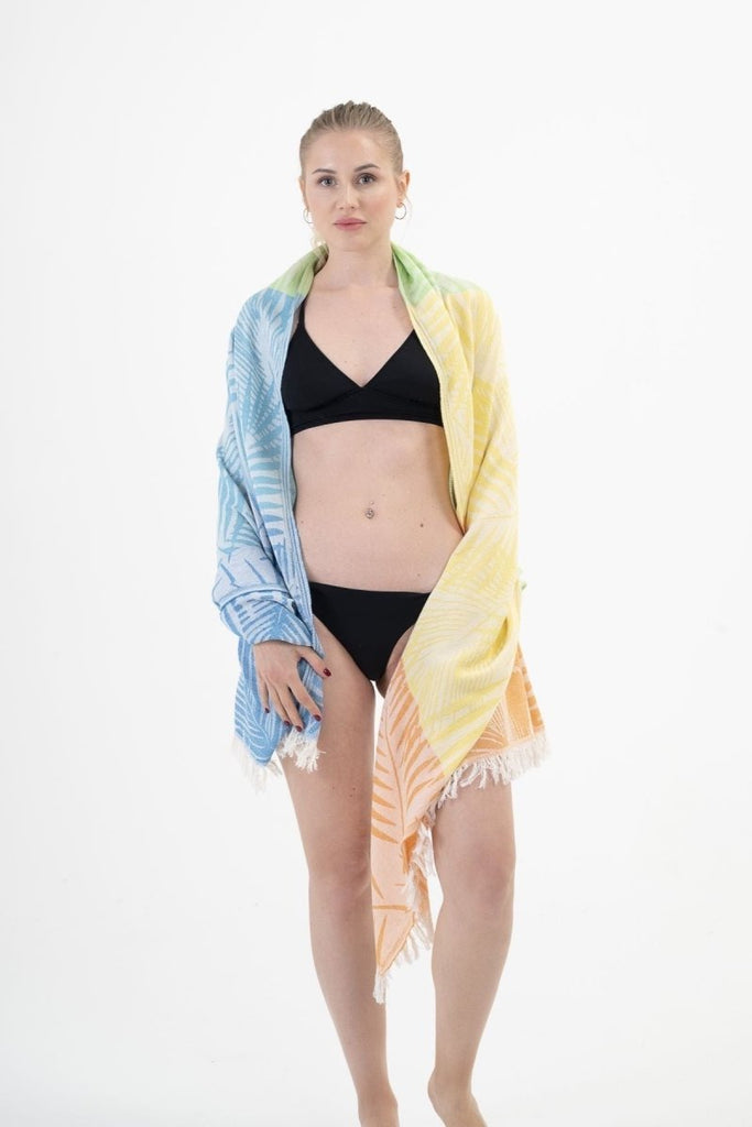 Rainbow Pastels Håndkle i Bomull - LALALOOM