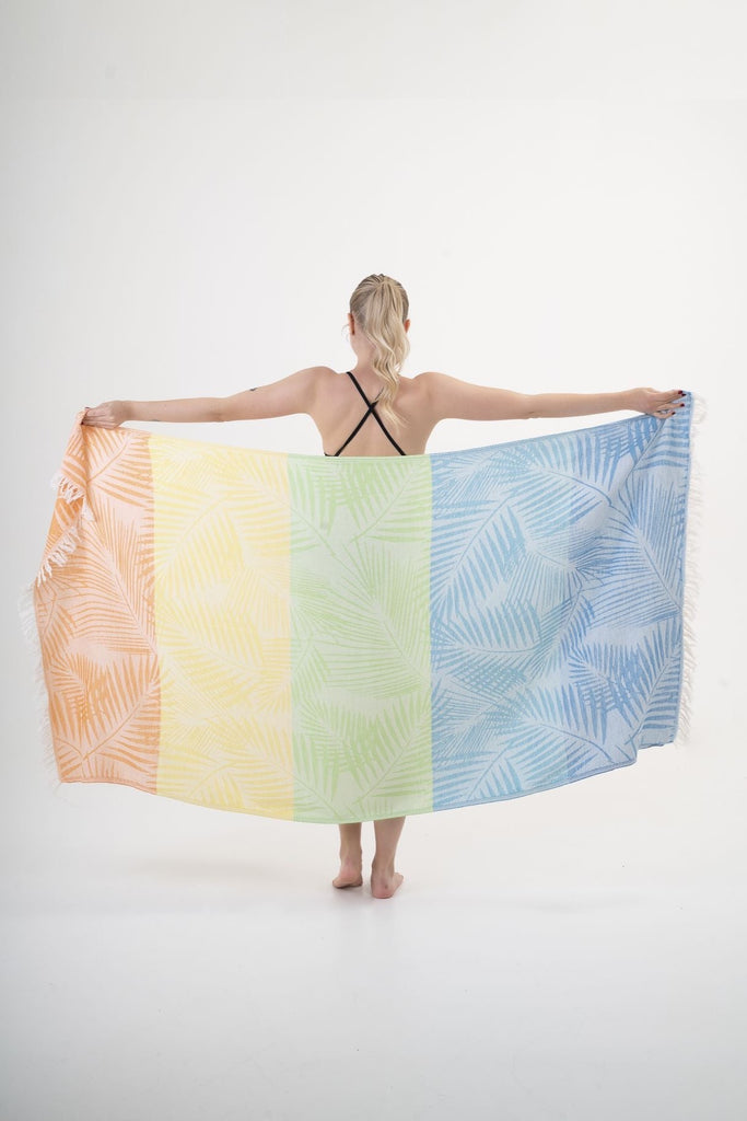 Rainbow Pastels Håndkle i Økologisk Bomull - LALALOOM